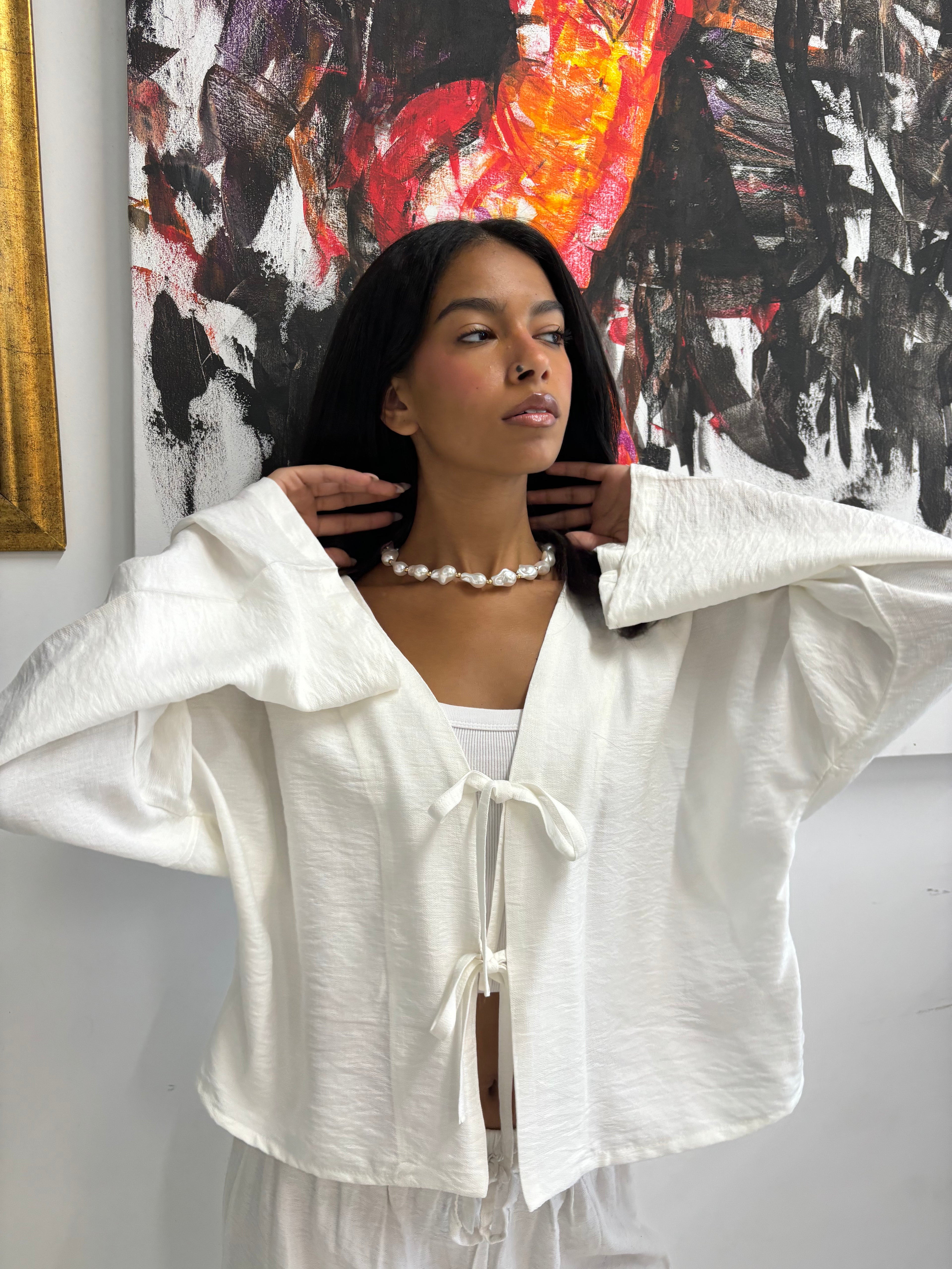 Ribbon Blouse