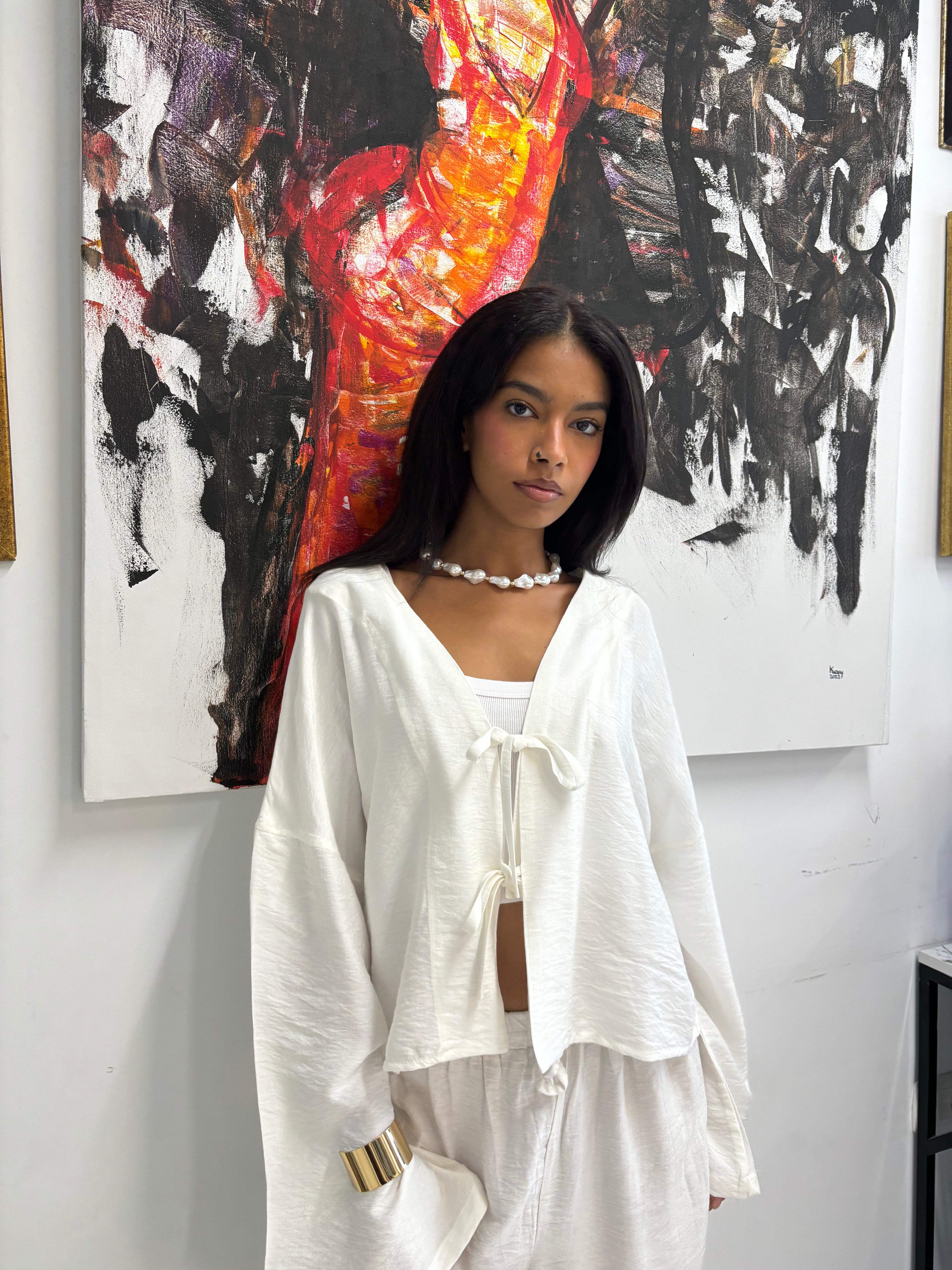 Ribbon Blouse