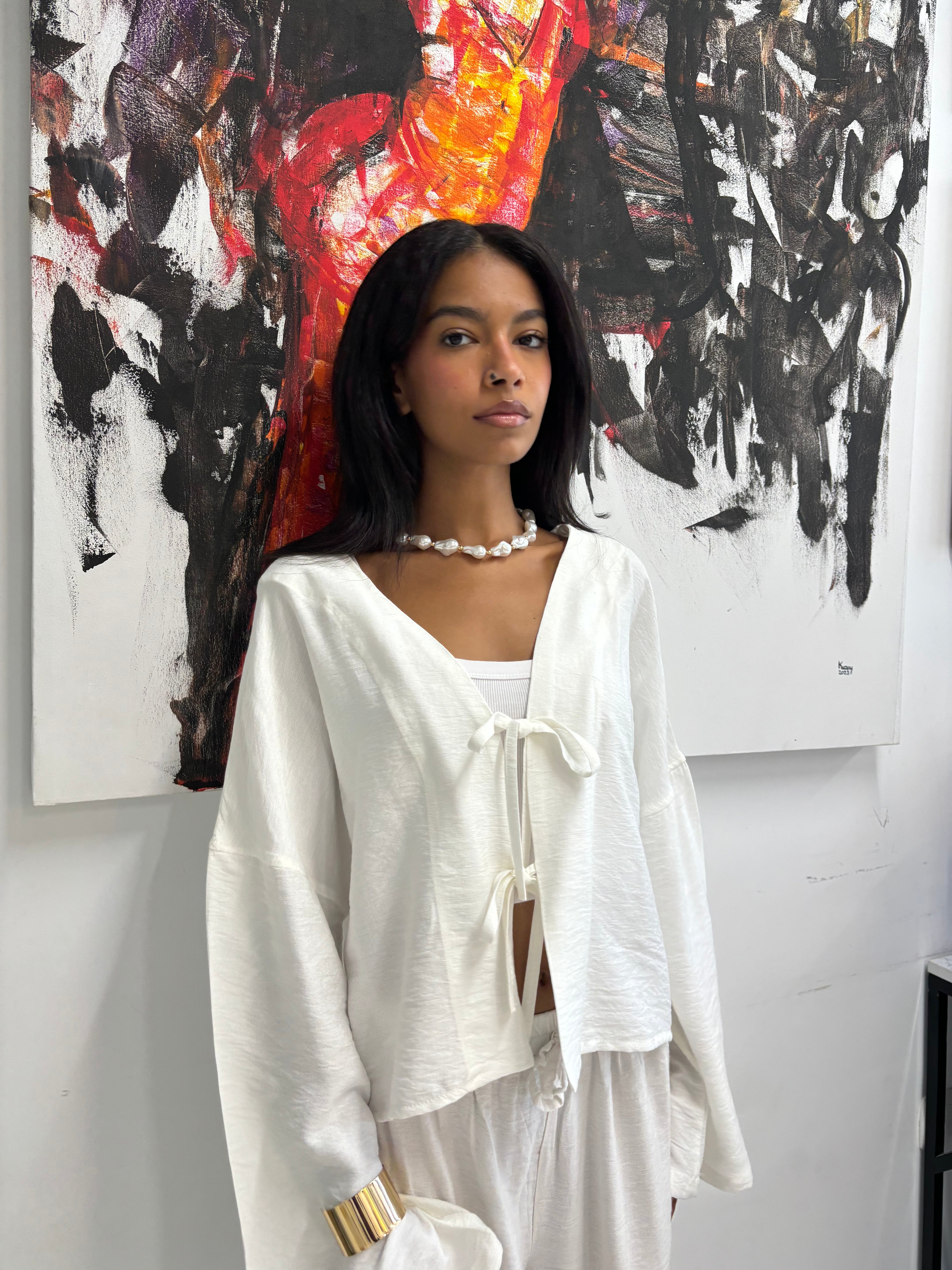 Ribbon Blouse
