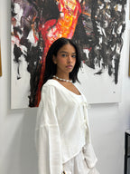 Ribbon Blouse